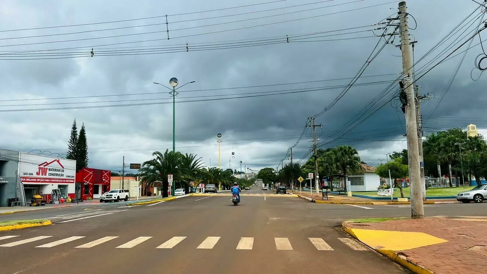 Imagem de compartilhamento para o artigo Previsão indica chuva com trovoadas para Costa Rica até o final de semana da MS Todo dia